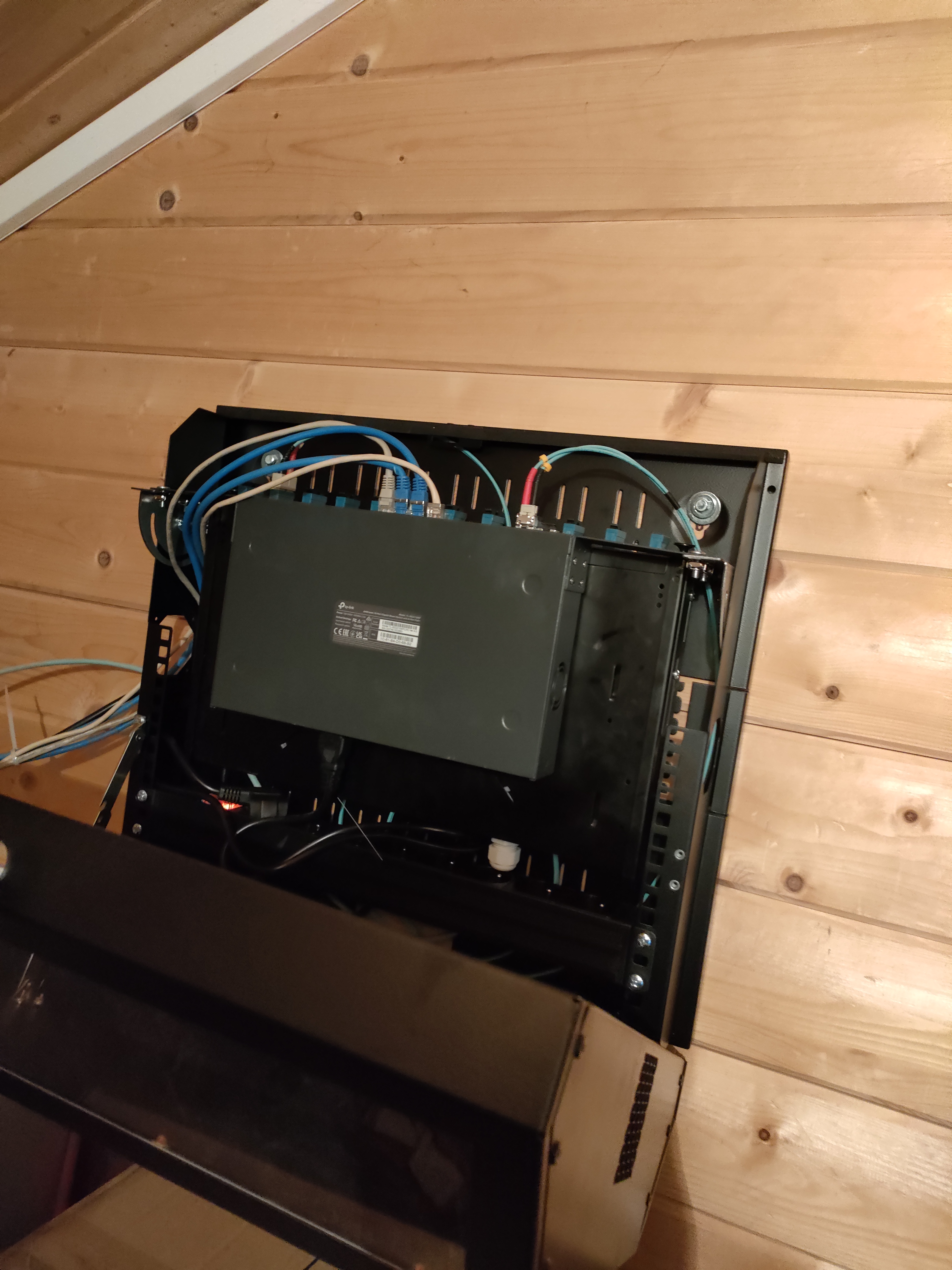 Installation de fibre